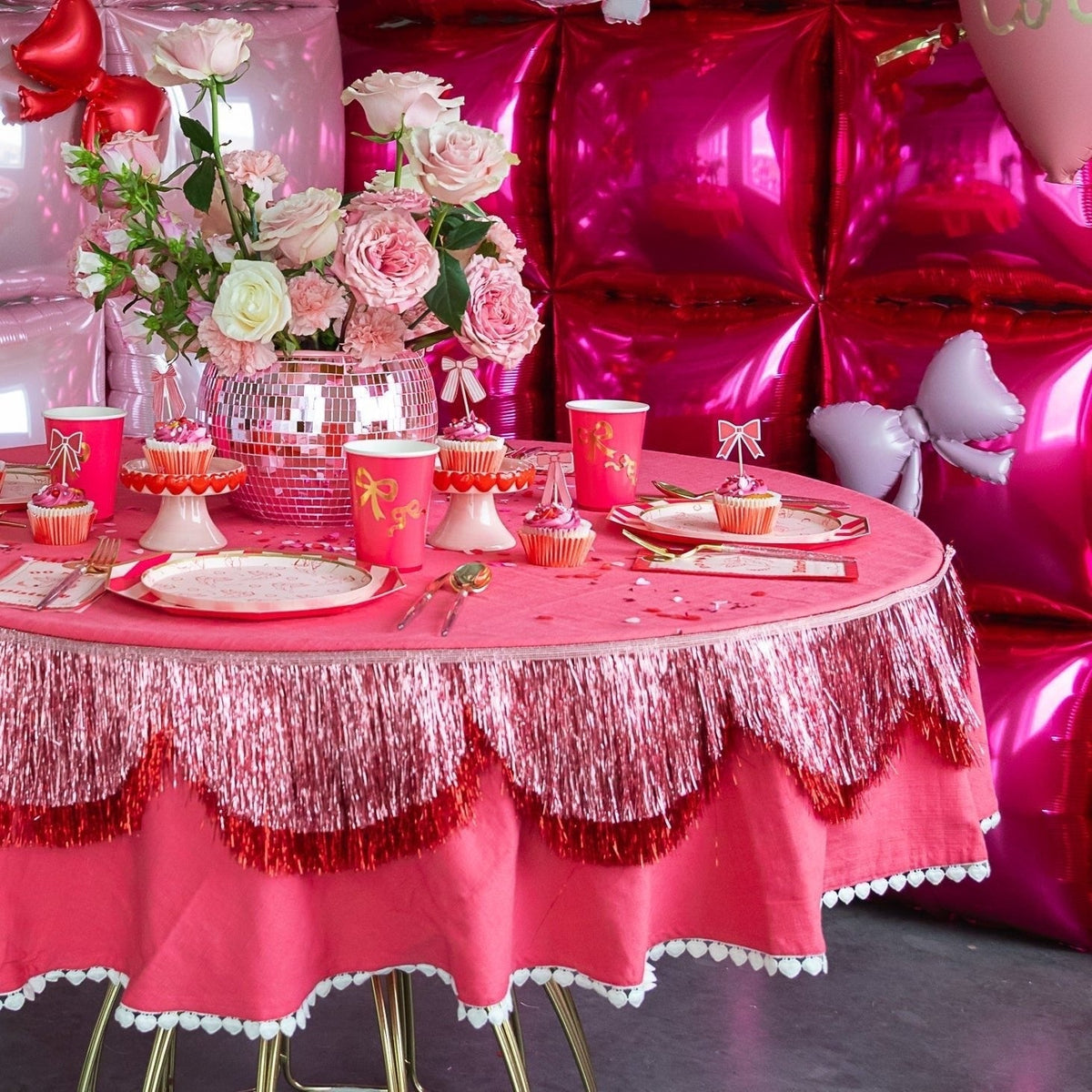 Lilac Bow Foil Balloon