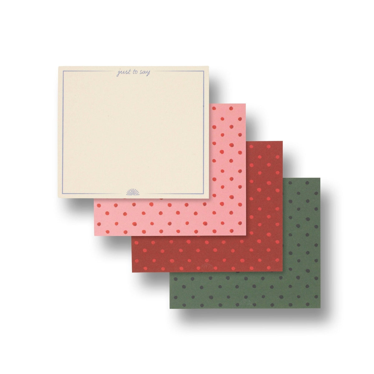 Merry Notes Mini Christmas Notecard Set