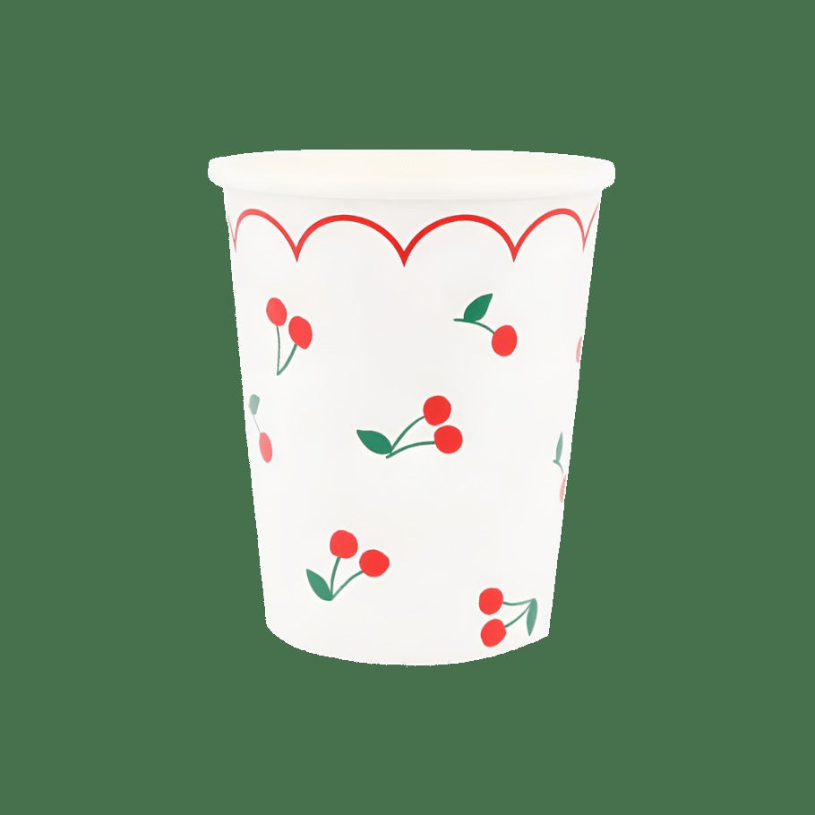 Cherry Pattern Cups