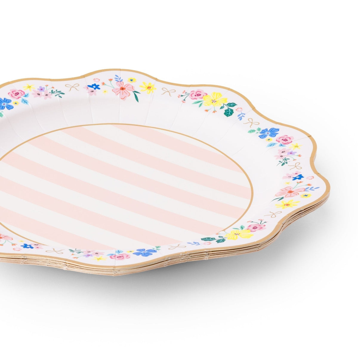 Multicolor Elegant Floral Dinner Plates