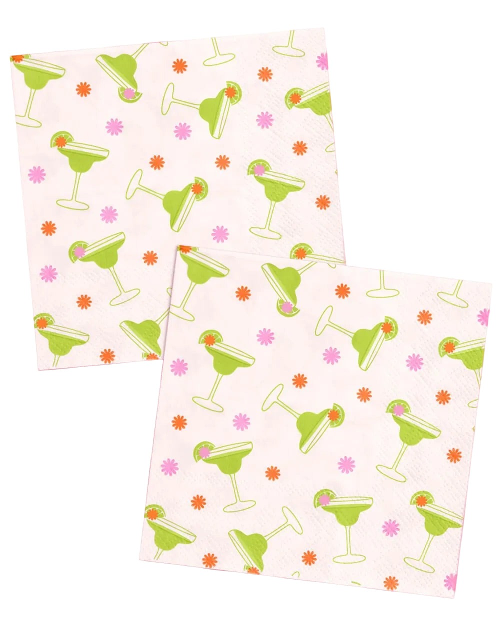 Margarita Print Cocktail Napkins