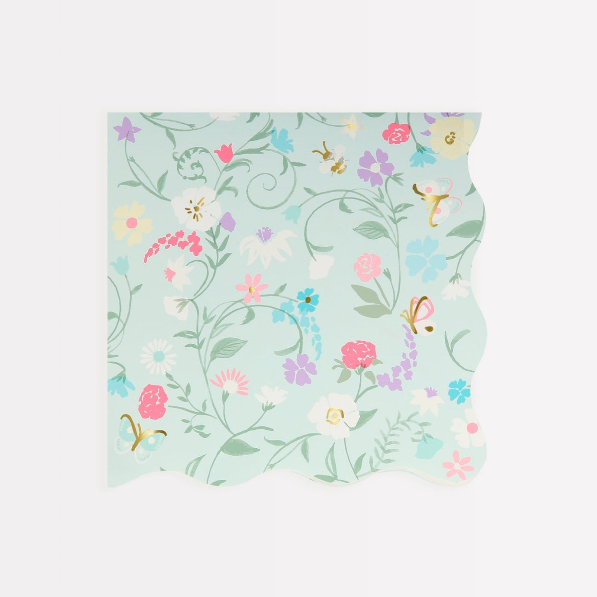 Meri Meri X Laduree Paris Floral Small Napkins