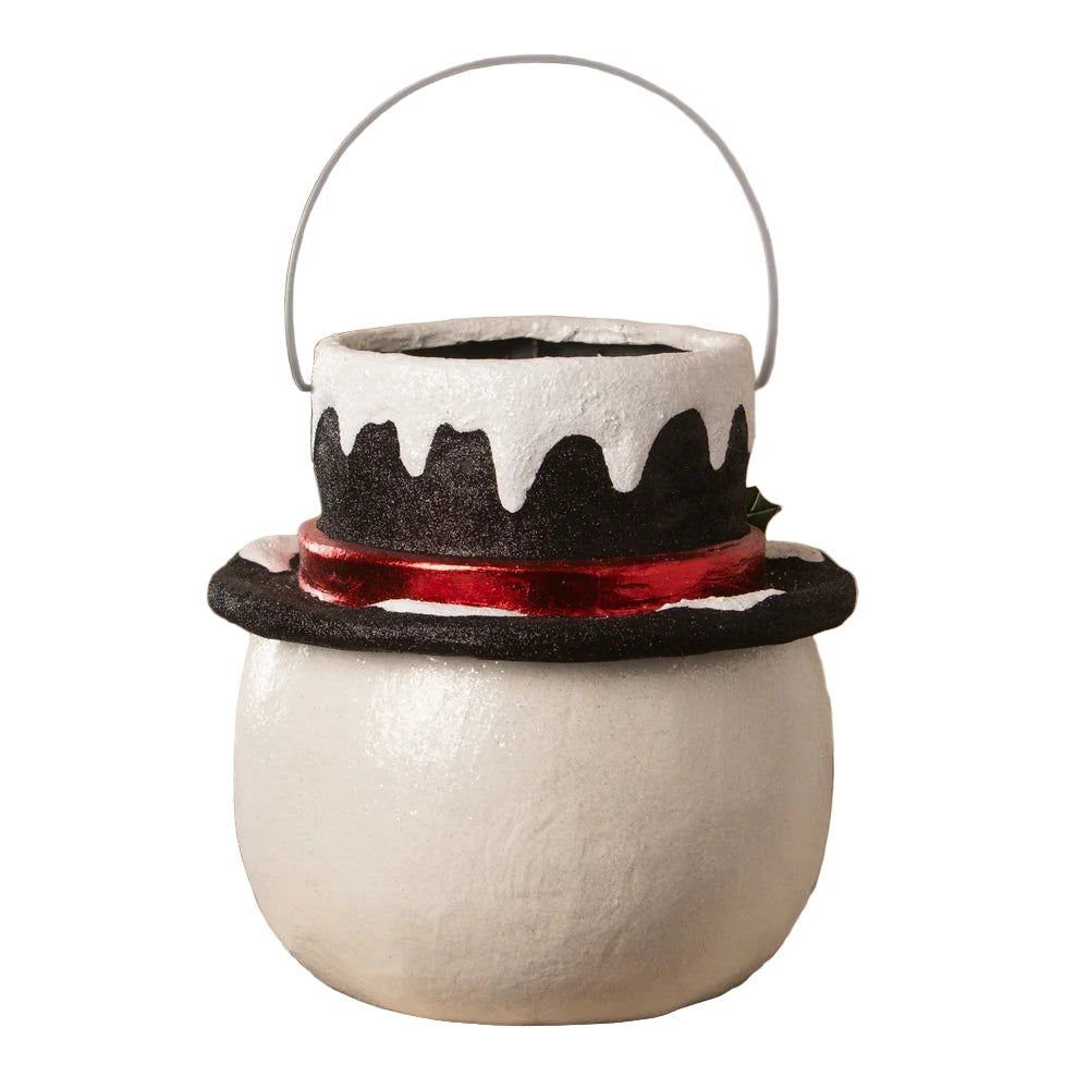 Bethany Lowe Holly Hat Snowman - Large