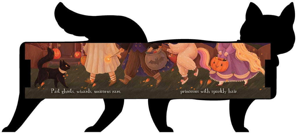 One Black Cat Halloween Board Book