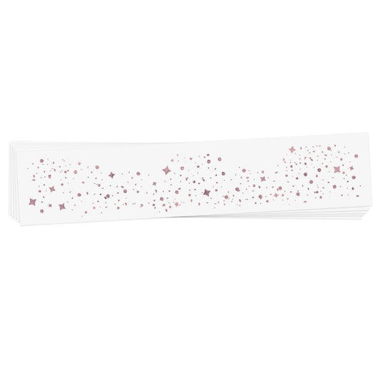 Pink Glitter Freckles Temporary Tattoos