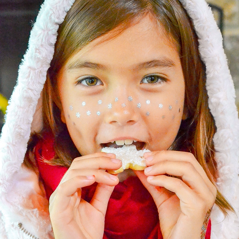 Snowflake Freckles Temporary Tattoos