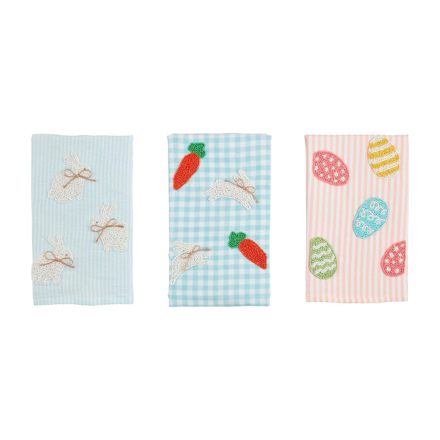 Easter Beaded Towel