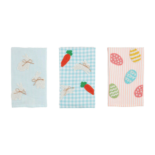 Easter Beaded Towel