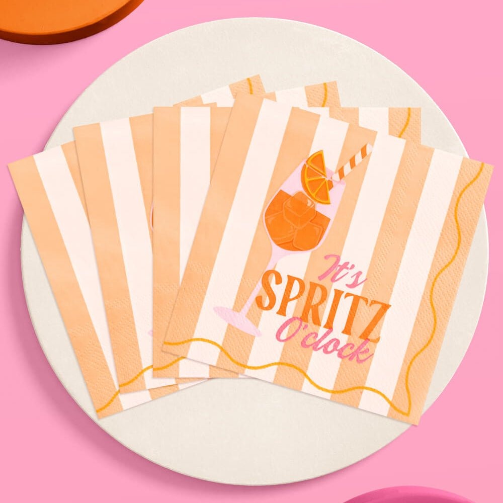 Spritz Cocktail Napkins