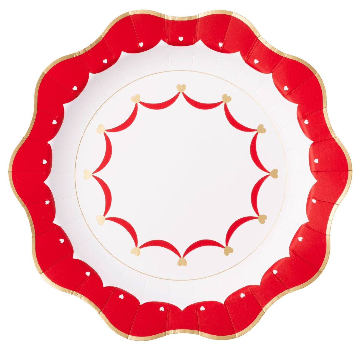 Elegant Valentine Dinner Plates