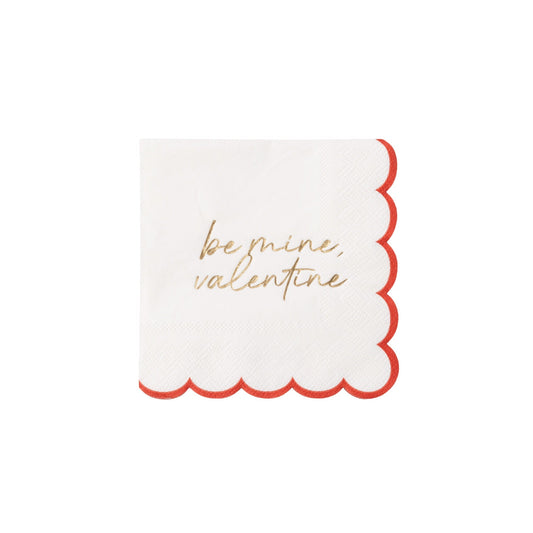 'be Mine, Valentine' Cocktail Napkins