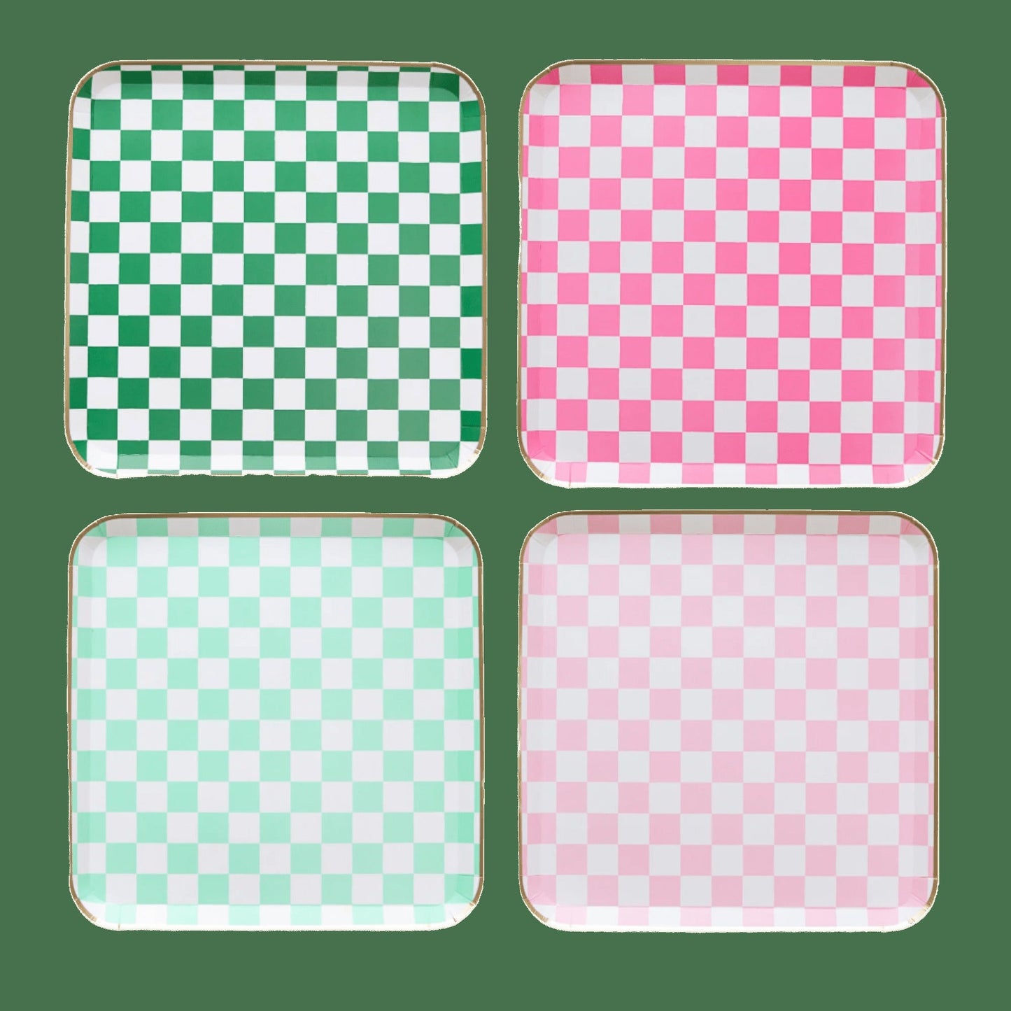 Harry Potter X Bonjour Fete Honeydukes Checker Large Plates