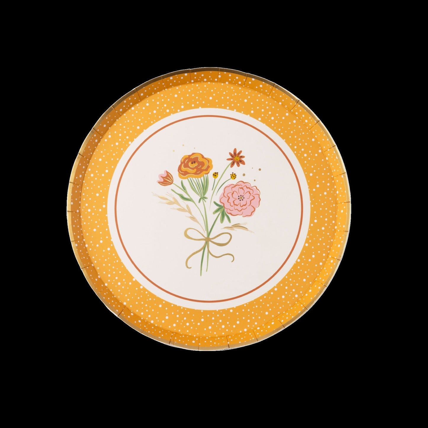 Cozy Fall Florals Dessert Plates