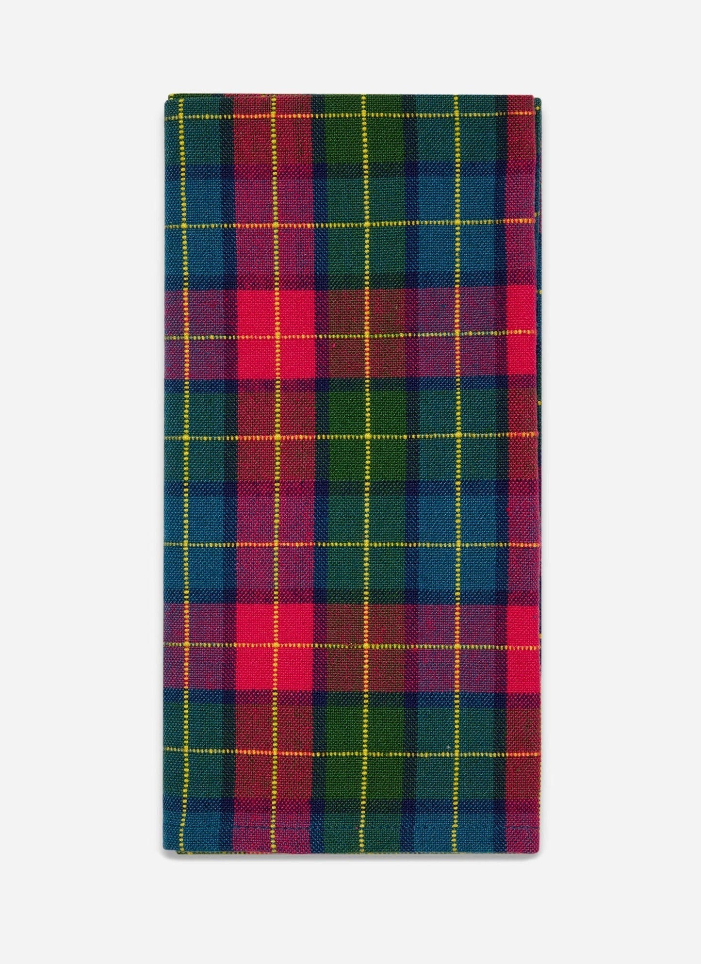 Holly Plaid Red & Green Napkins