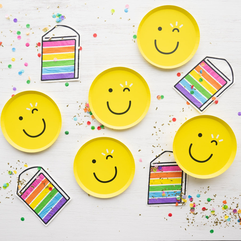Sprinkles & Smiles Cake Slice Die Cut Napkins