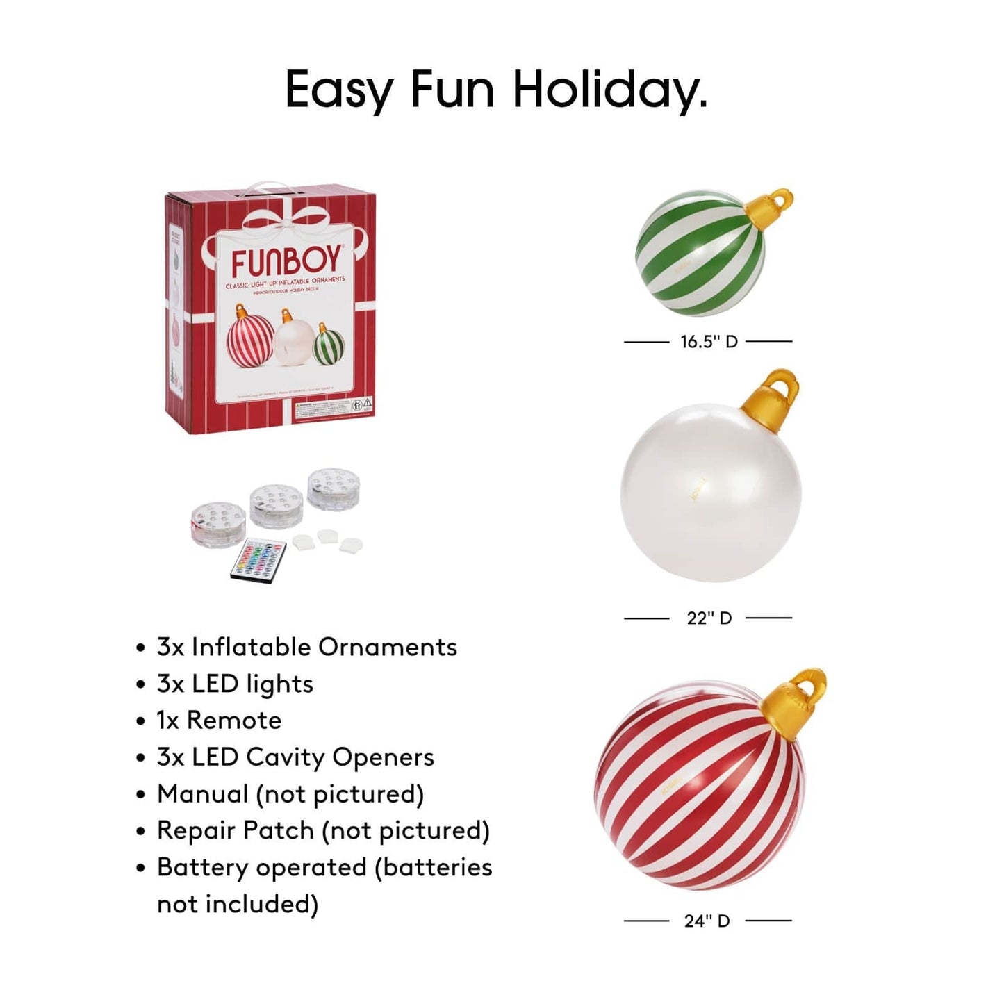 Inflatable Christmas Ornaments