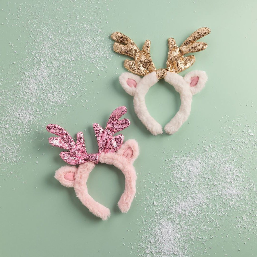 Sequin Antler Headband