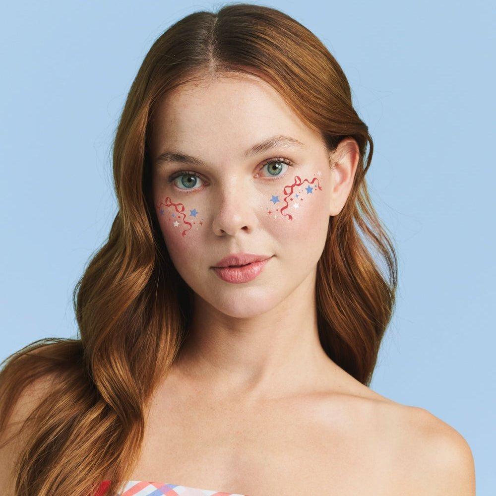 Fourth of July Freckle Temporary Tattoos