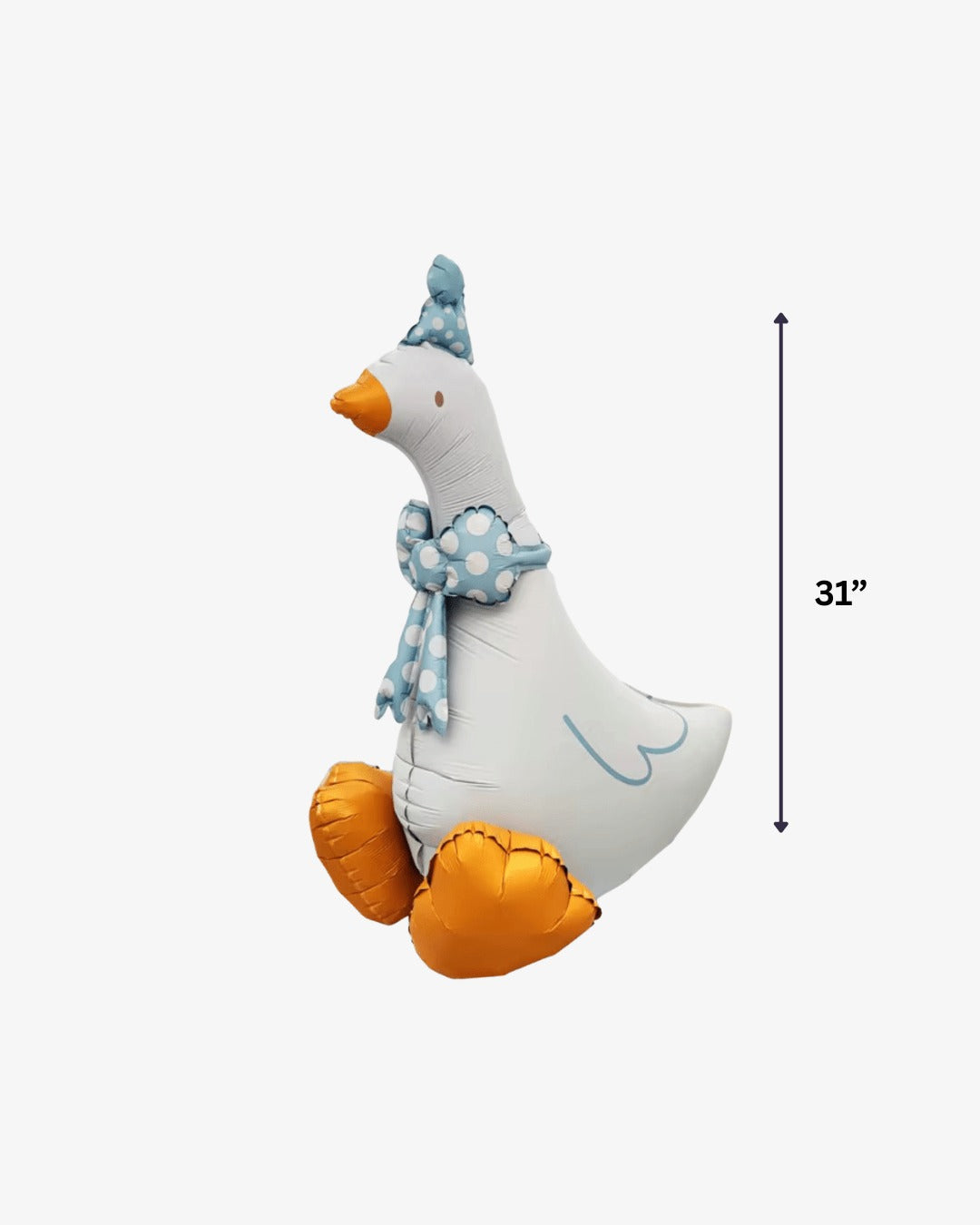 Blue Goose Foil Balloon