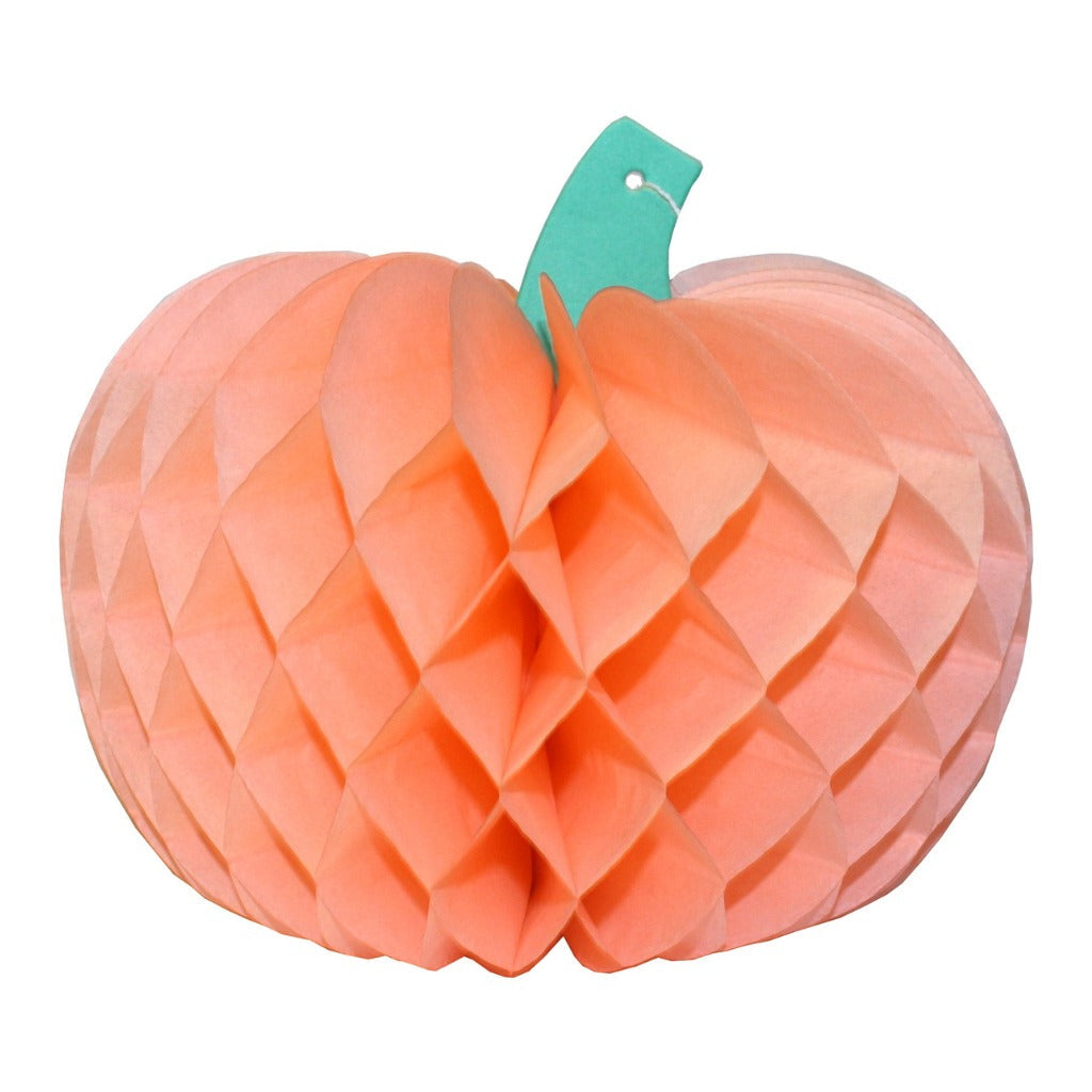 Honeycomb Pumpkin Decoration