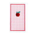Gingham Apple Guest Towels