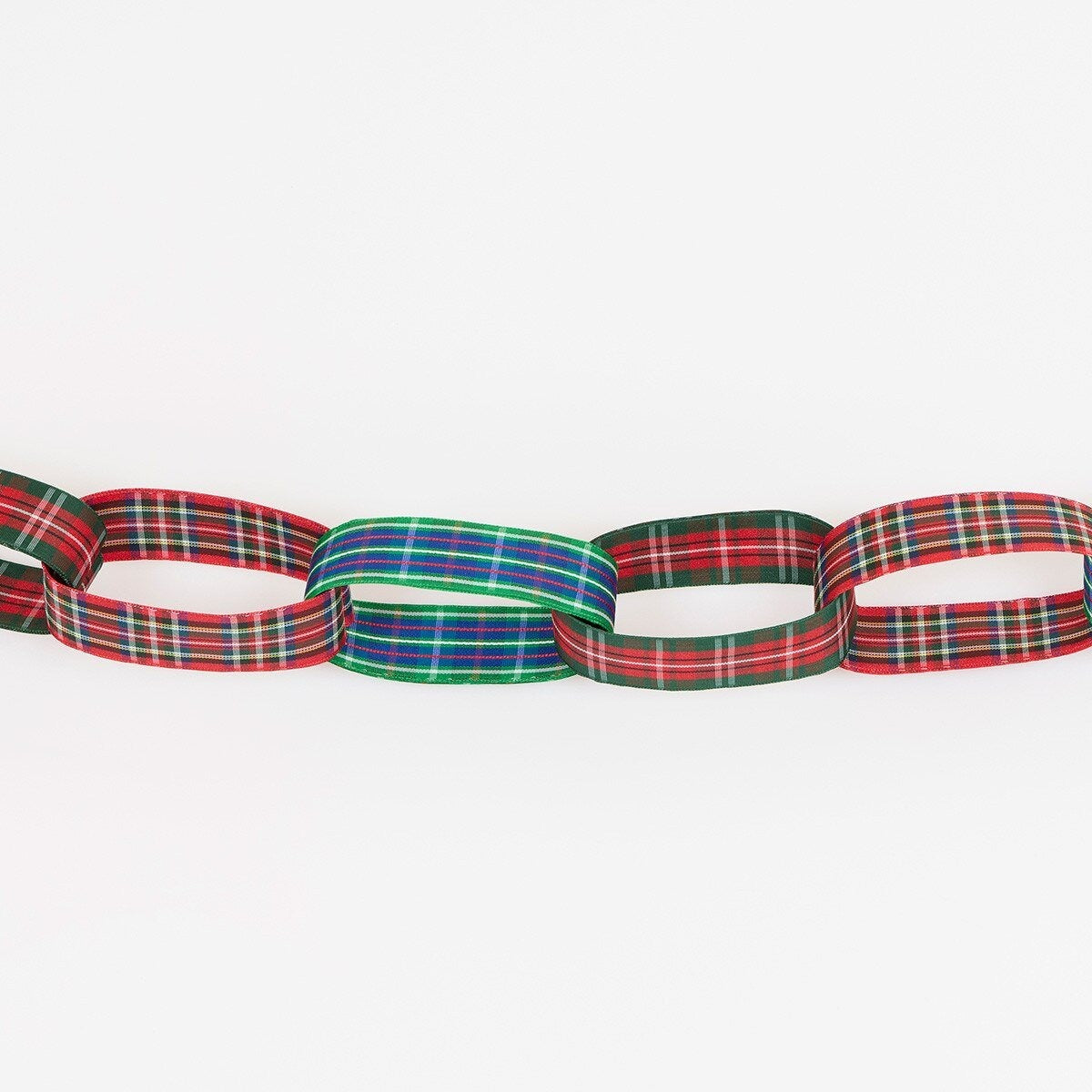 Plaid Chain Link Garland