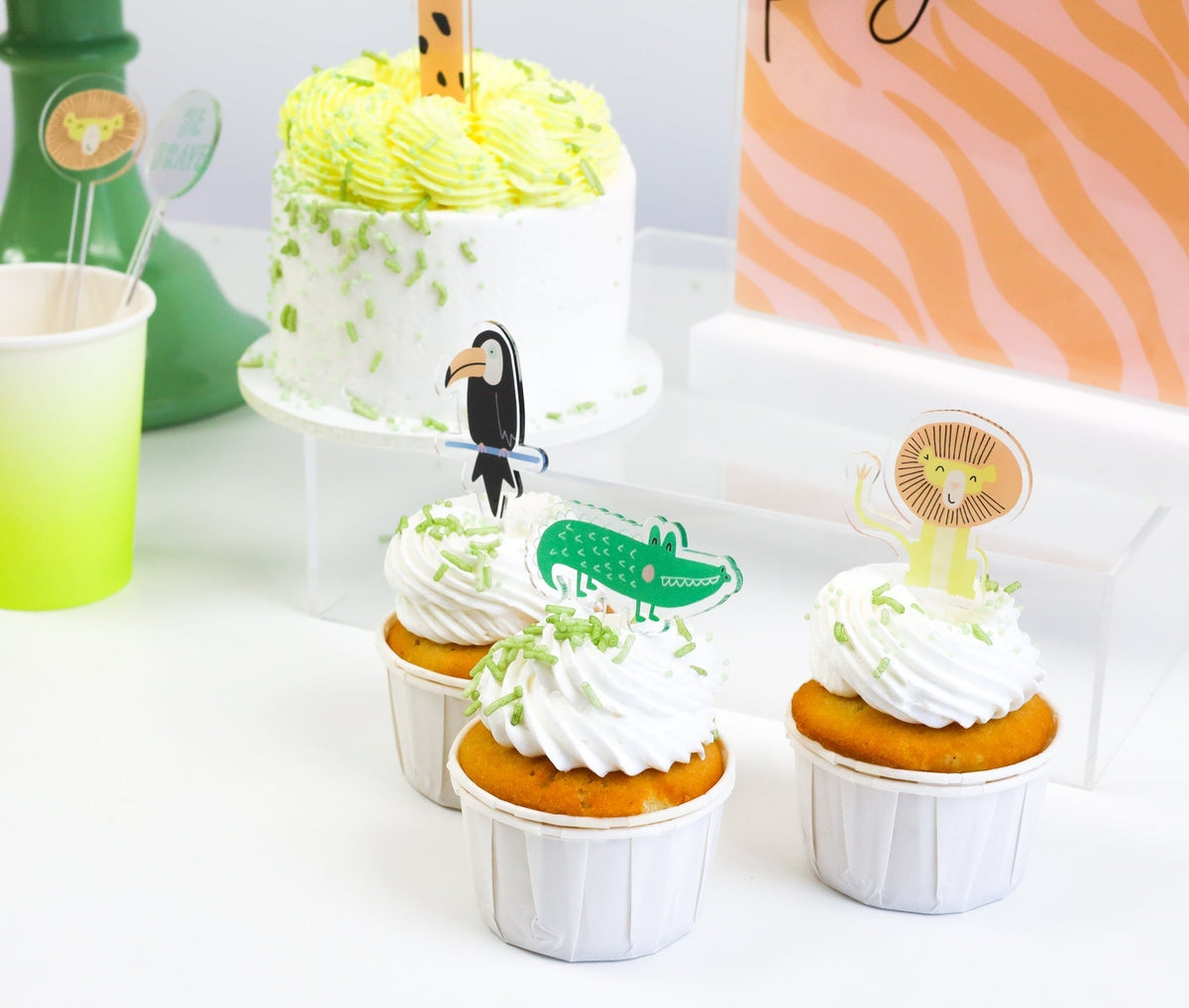 Wild One Acrylic Cake Toppers