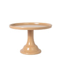 Small Latte Brown Melamine Cake Stand
