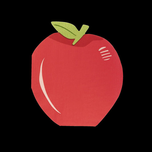 Apple Shaped Napkins
