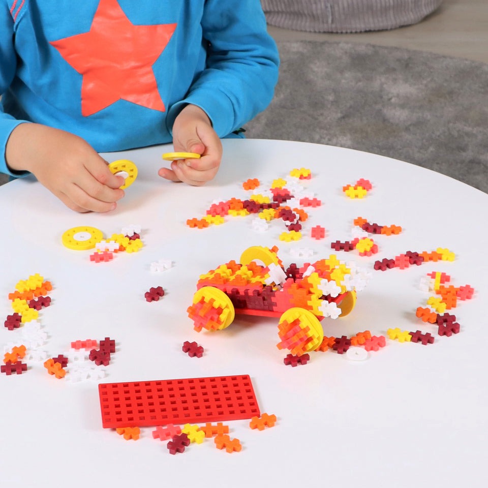 Fire Car Plus Plus Puzzle Toy