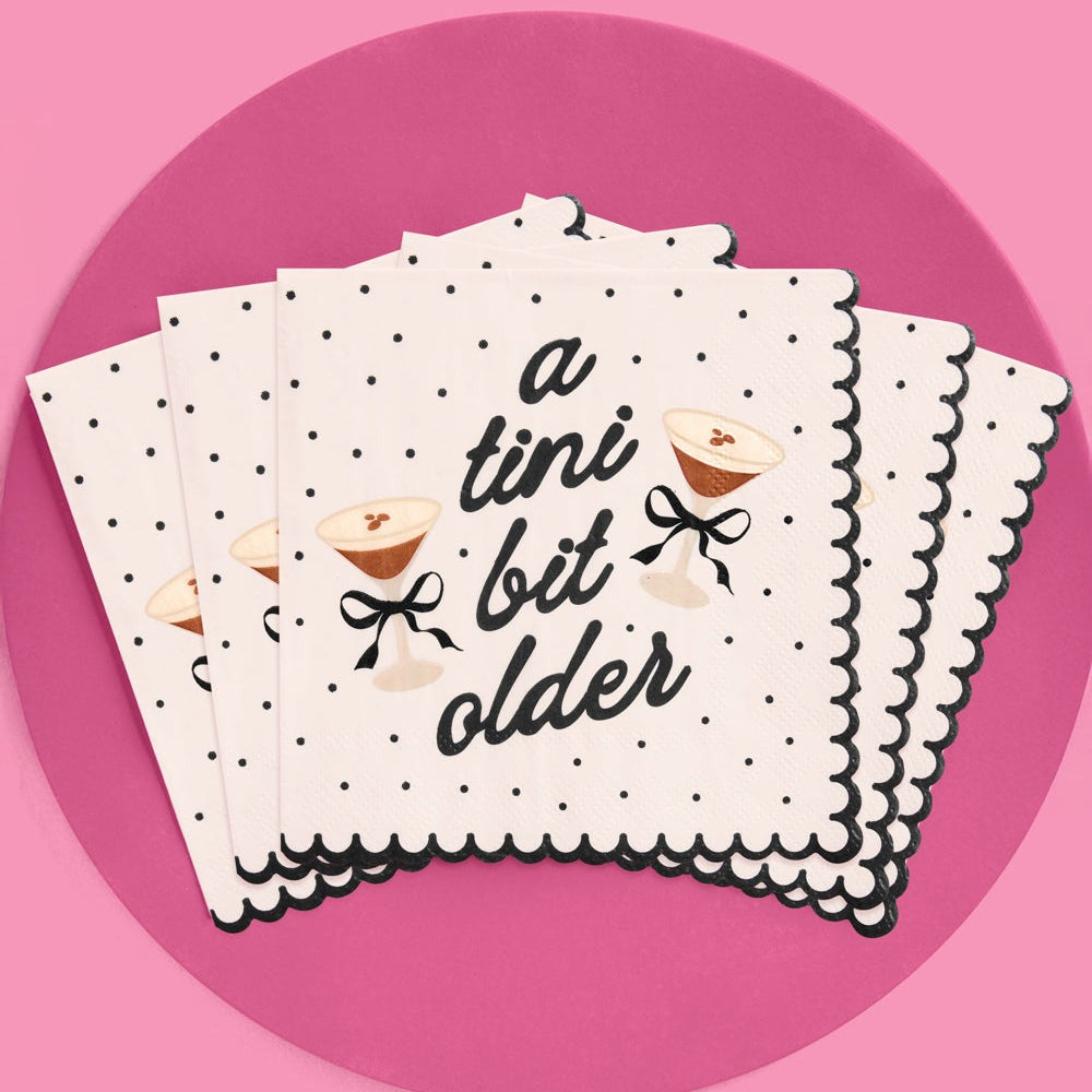 A Tini Bit Older Cocktail Napkins