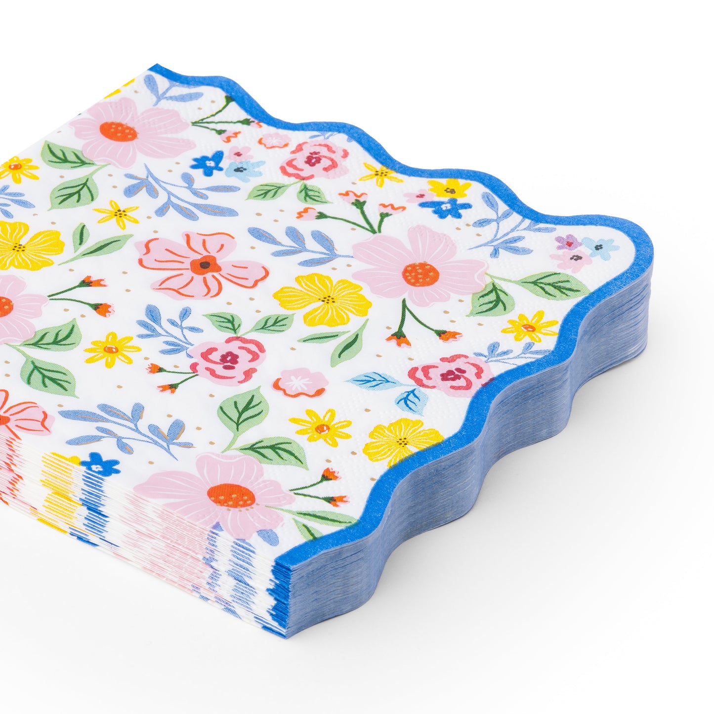 Multicolor Elegant Floral Dinner Napkins