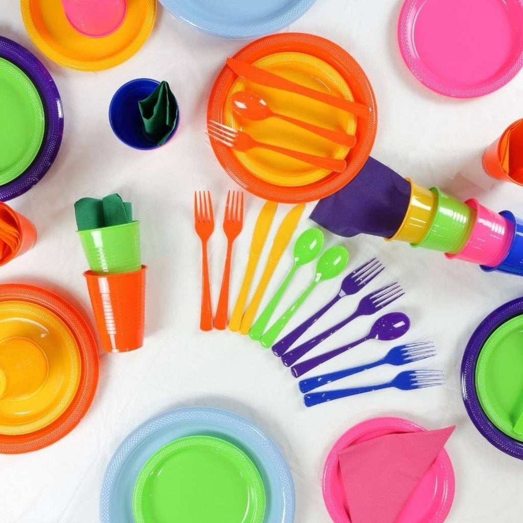 Ivory Plastic Forks