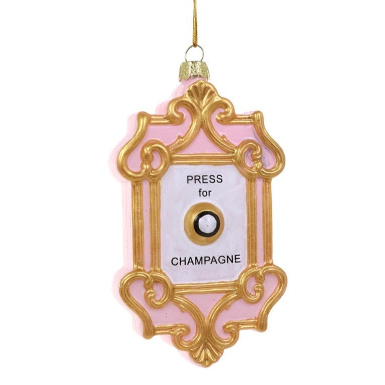Champagne Button Ornament by Cody Foster
