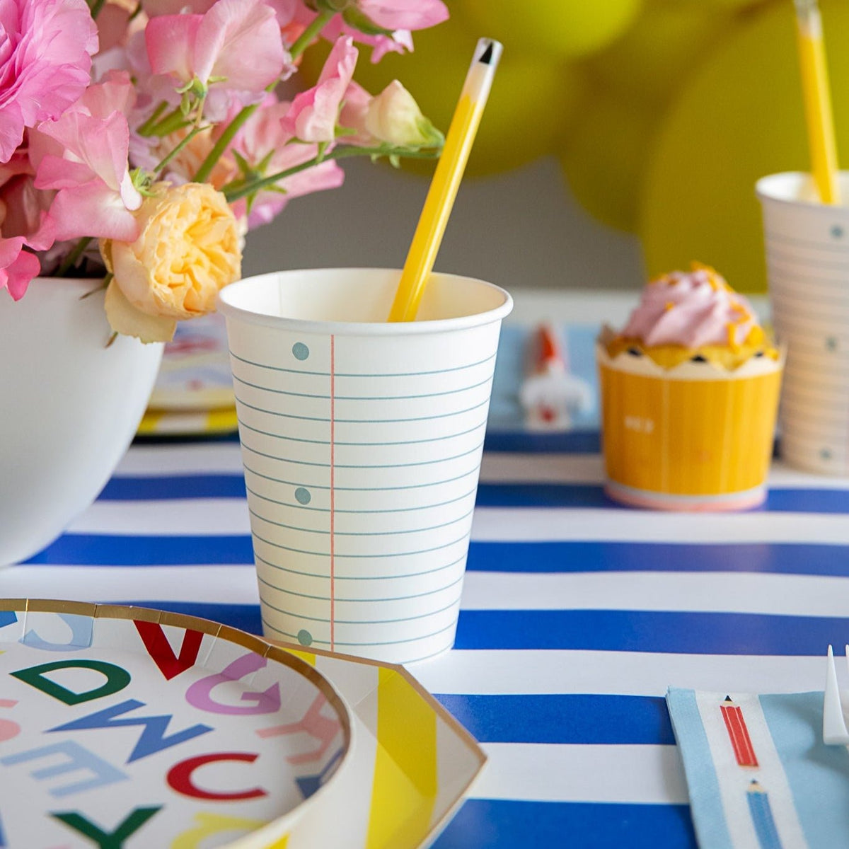 Notebook Paper Cups