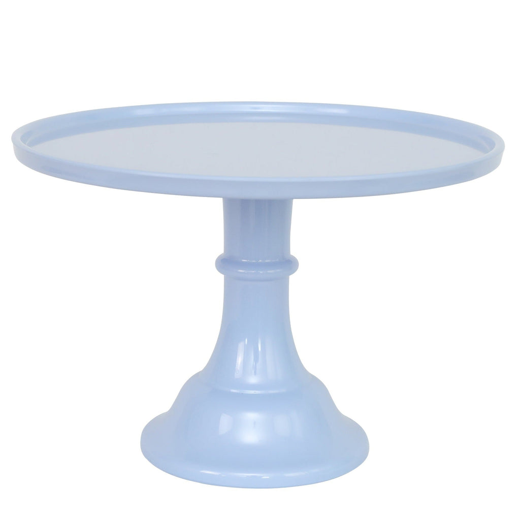 Large Wedgewood Blue Melamine Cake Stand