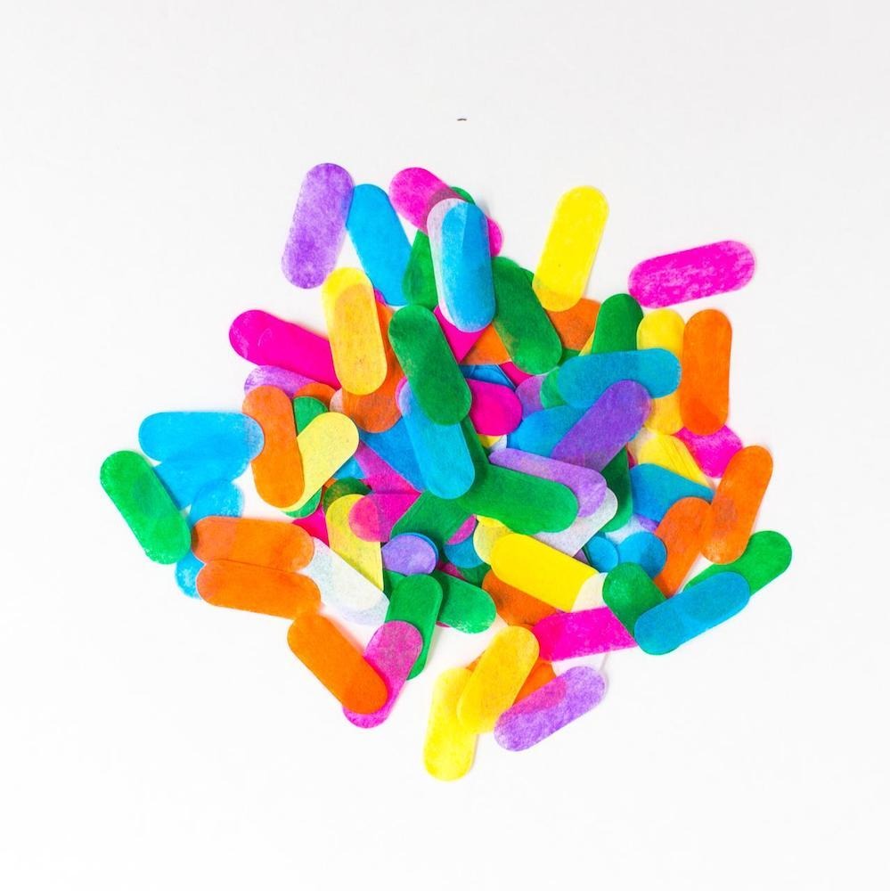 Ice Cream Sprinkles Mutlicolor Confetti
