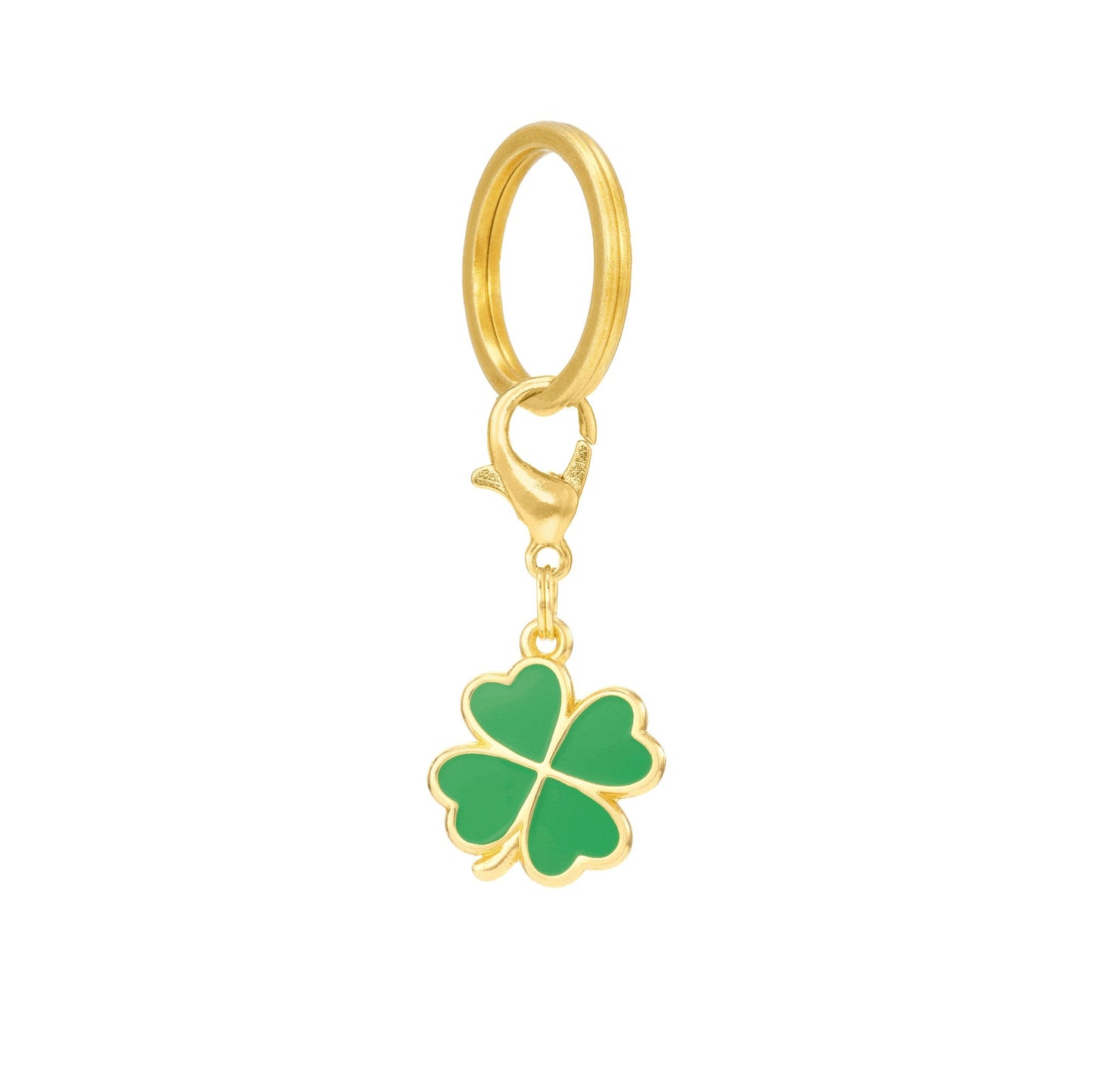 Lucky Clover Collar Charm