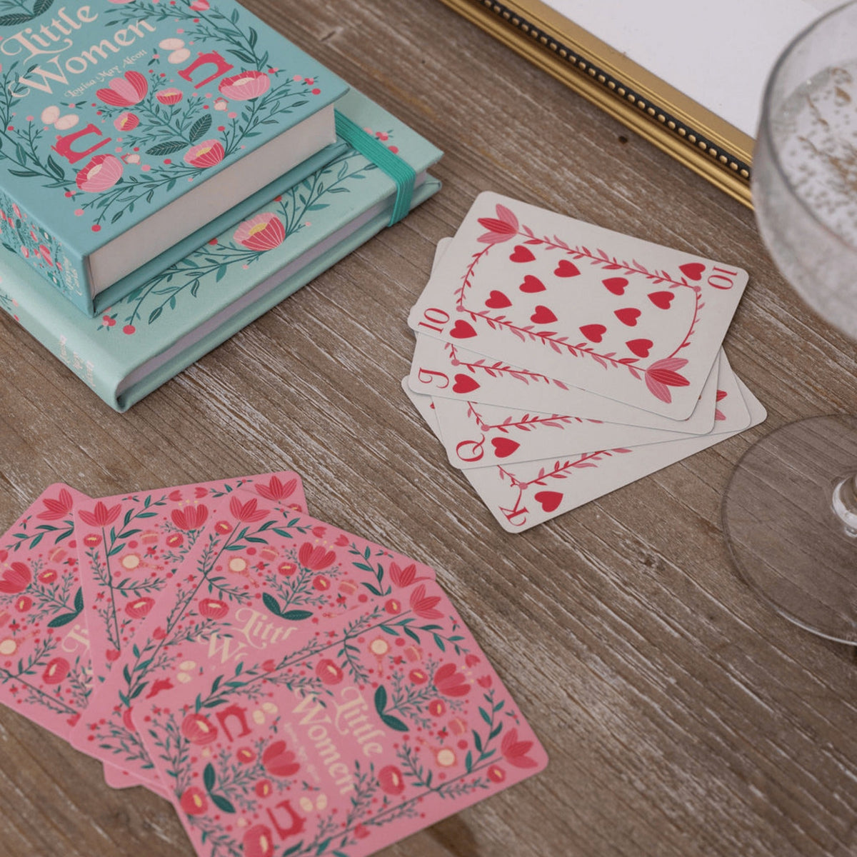 Little Women Playing Cards Set