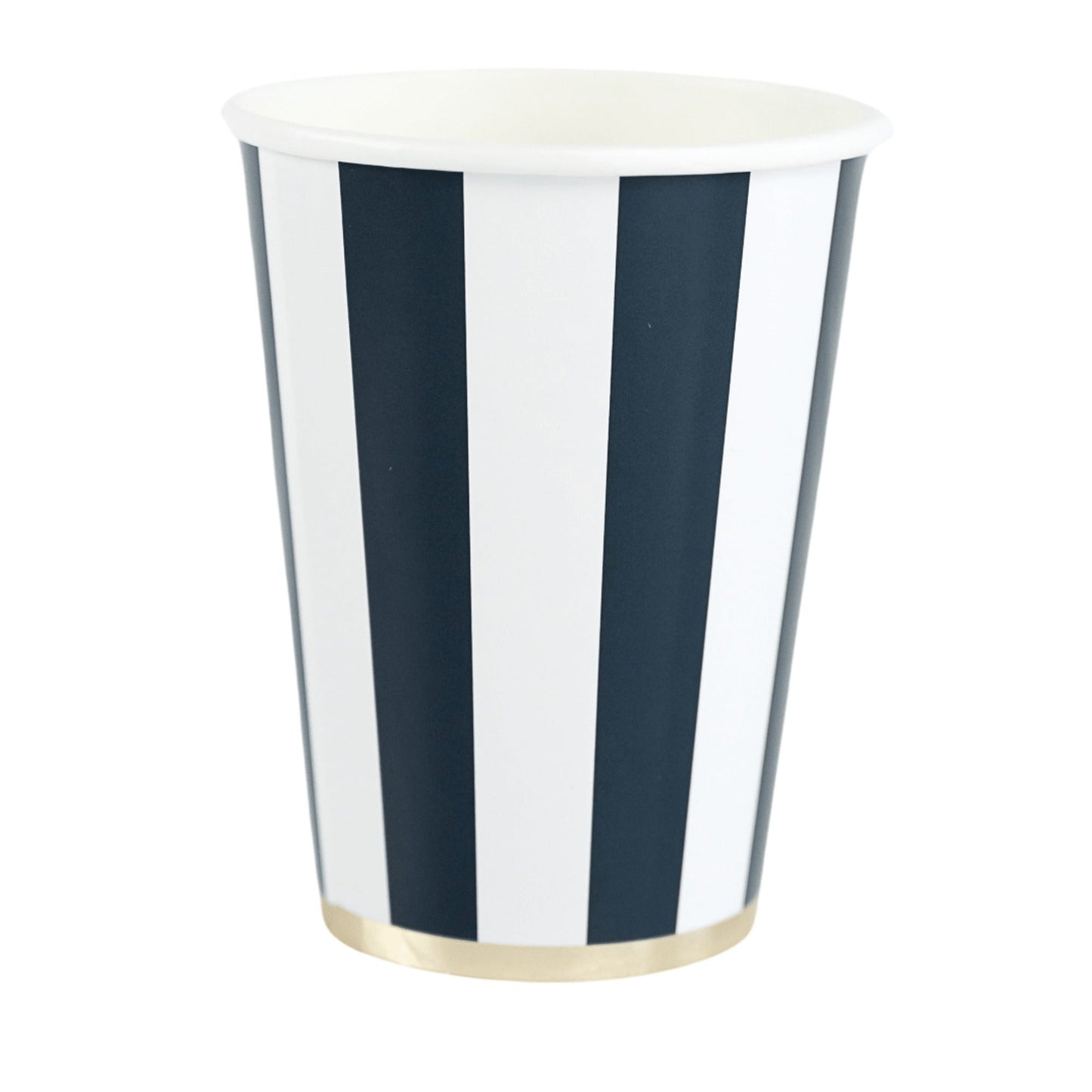 Midnight Blue Signature Cabana Stripe Cups
