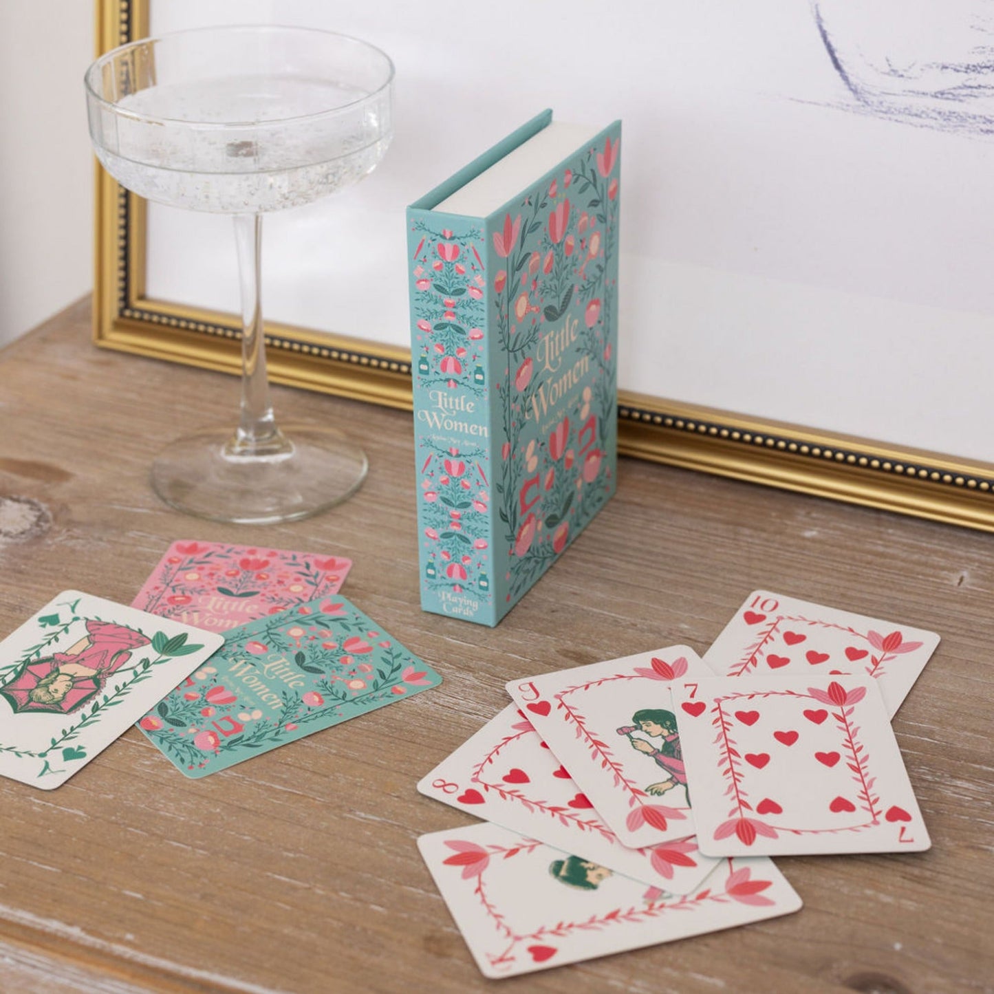Little Women Playing Cards Set