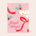 Jingle & Mingle Christmas Spirits Digital Party Invitation