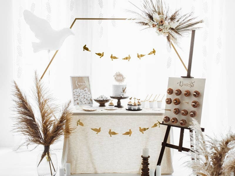 White Dove Foil Balloon