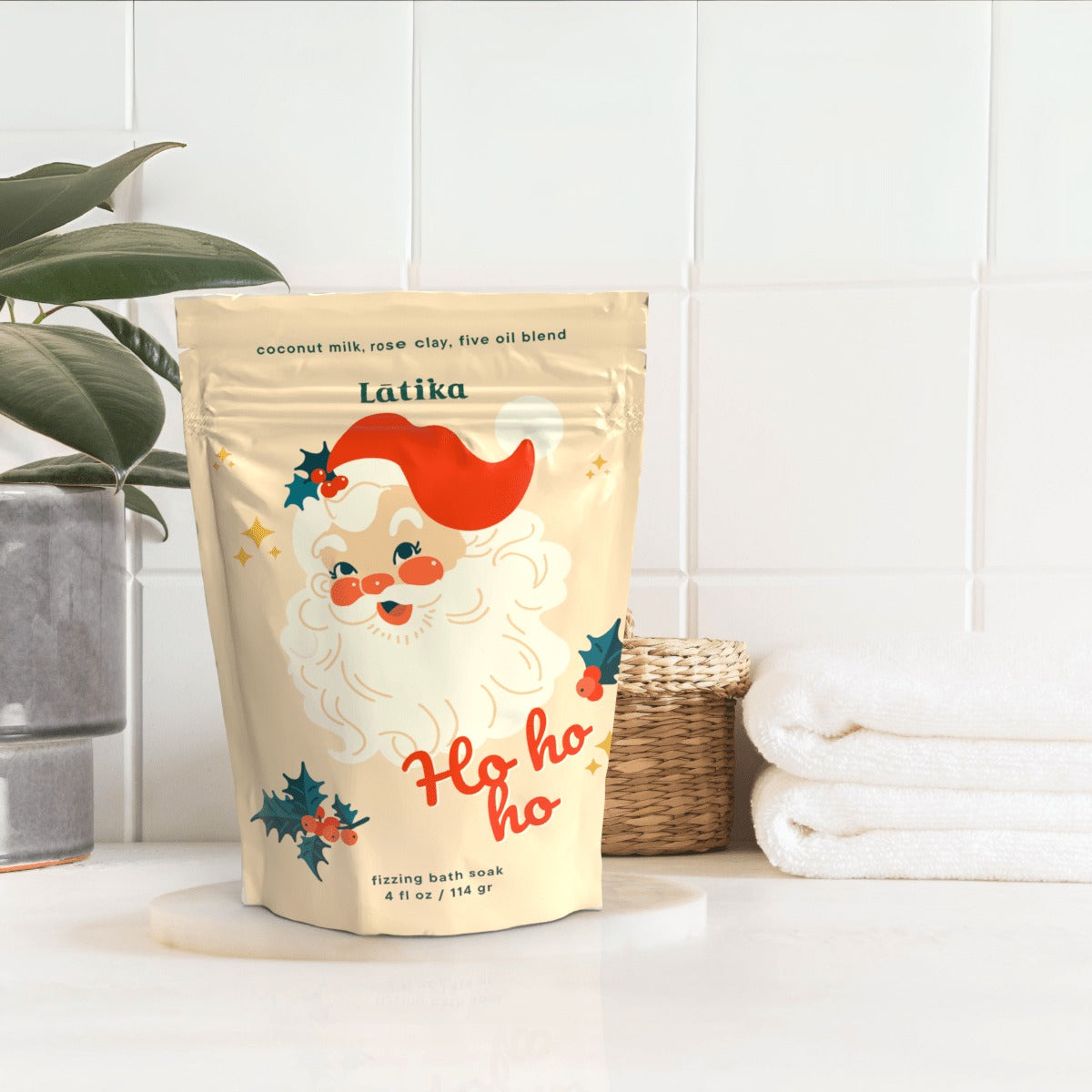 Christmas Peppermint Bath Soak