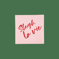 Sleigh La Vie Cocktail Napkins