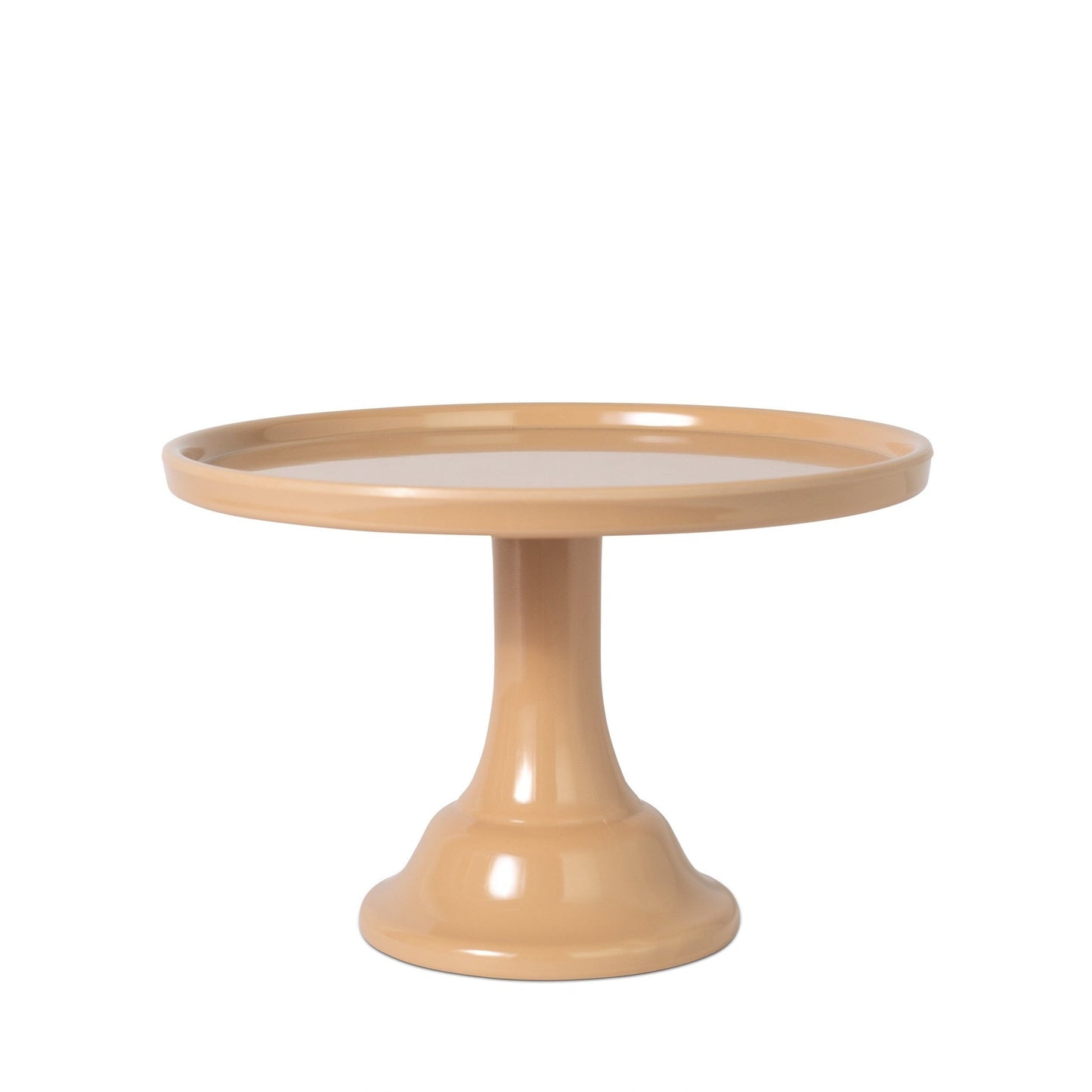 Small Latte Brown Melamine Cake Stand