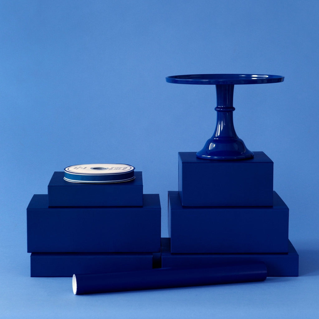 Midnight Blue Display Box Risers