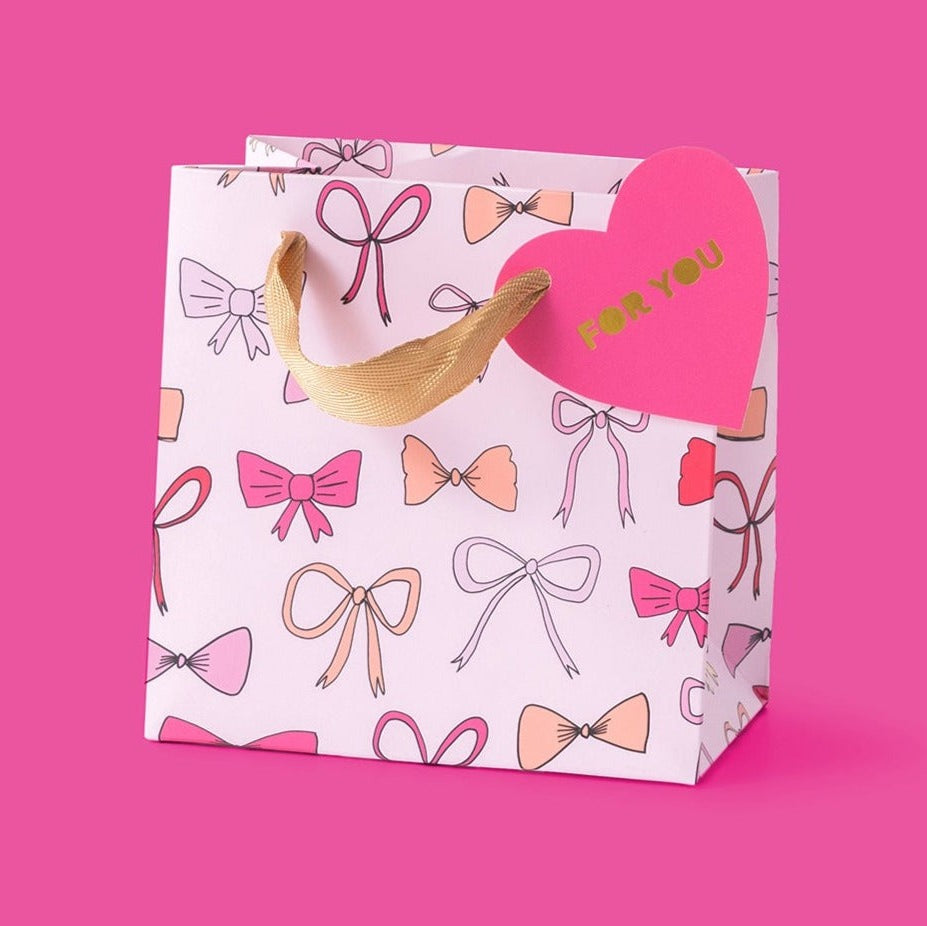 Pink Bows Gift Bag