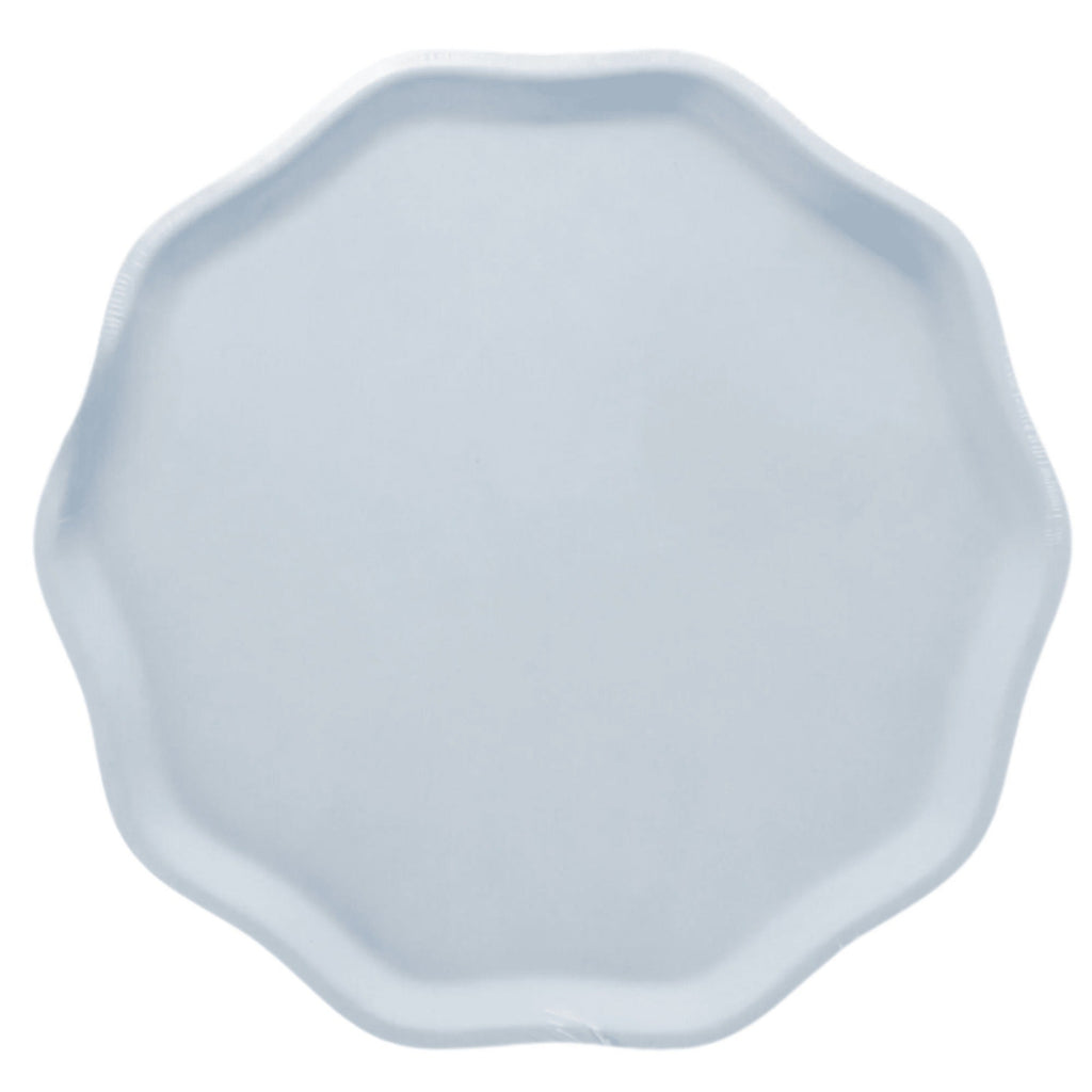Sky Blue Compostable Dinner Plates