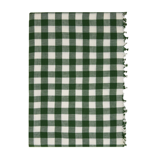 Gingham Hunter Tablecloth